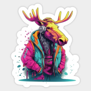 Moose-Tang Clan Sticker